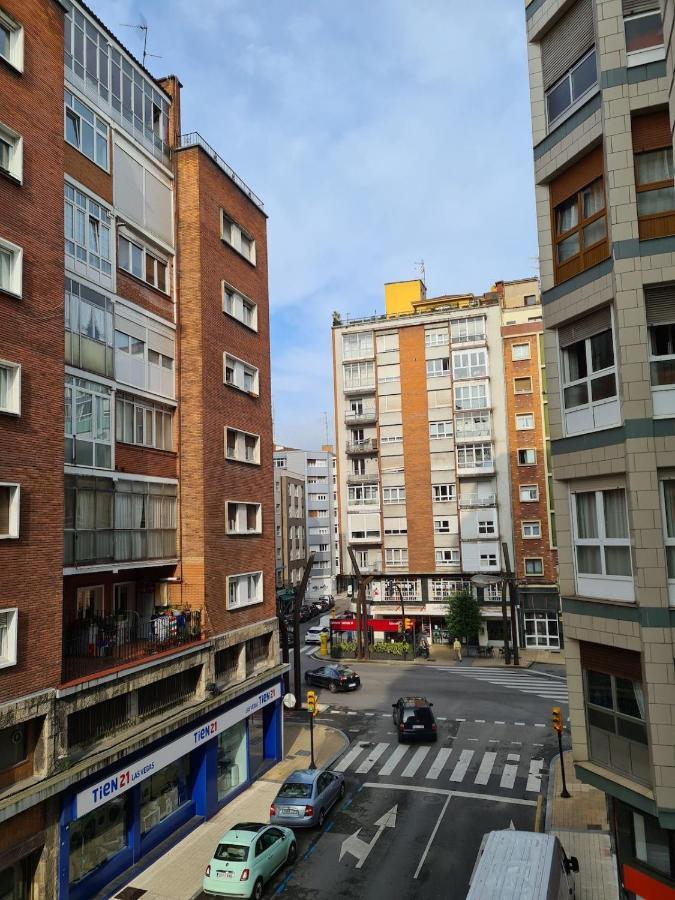 124A Apartamento moderno 3 habitaciones Gijón Exterior foto